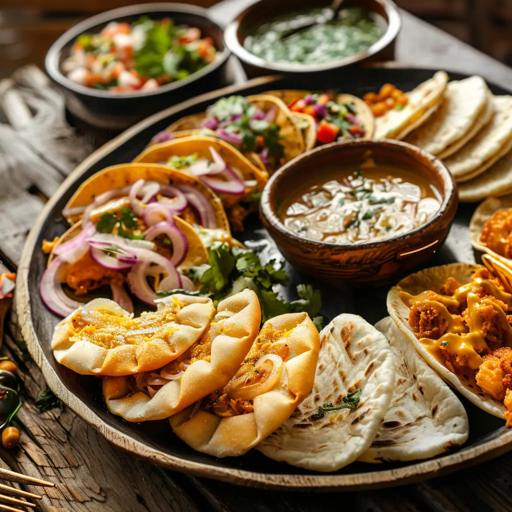 Cocina Latina Recetas de cocina latinoamericana con platos auténticos como tacos, arepas, ceviche y empanadas