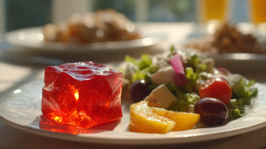 Funciona la gelatina bariátrica solo como apoyo y no como sustituto de comidas