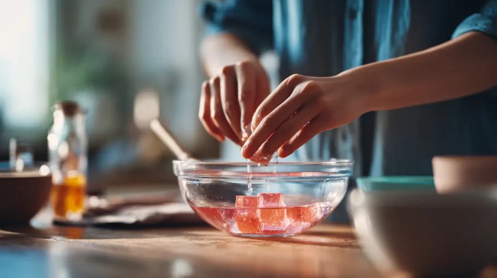 adaptación del plan semanal con gelatina para dieta a la rutina diaria