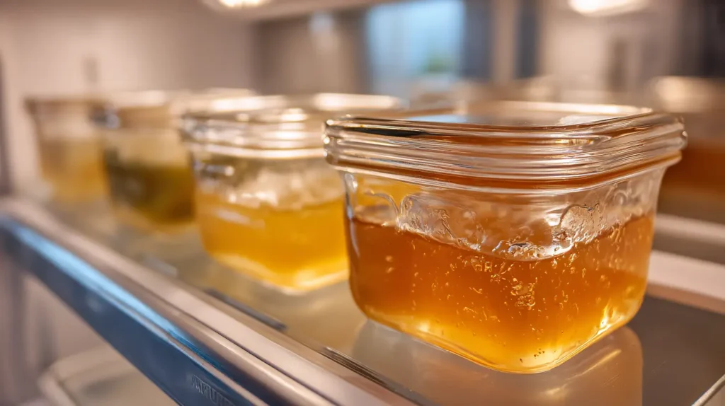 conservación adecuada de cómo preparar la gelatina coreana