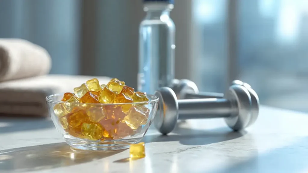 estilo de vida saludable junto al truco de la gelatina para adelgazar el abdomen