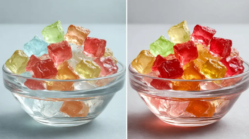 diferencia entre gelatina con sabor y sin sabor según cuánta gelatina se puede comer al día