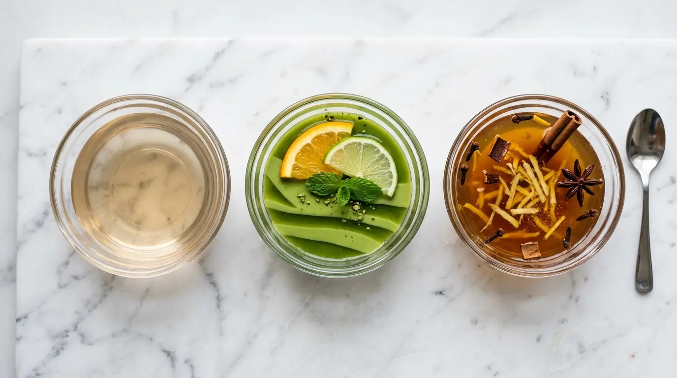 gelatina vs gelatina coreana vs gelatina bariátrica - comparación completa 2026