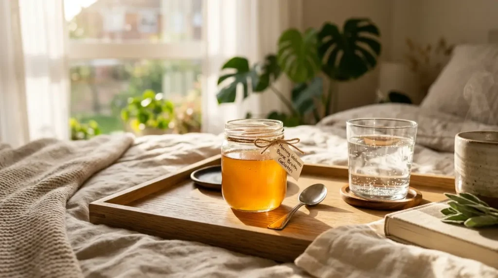 Gelatina Mounjaro lista para consumir en ayunas por la mañana