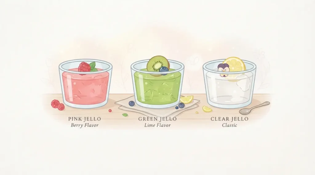 Comparación entre gelatina bariátrica, gelatina coreana y gelatina sin sabor